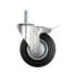 Vorel Roata industriala pivotanta cu frana, stift filetat 160 mm 130 kg negru