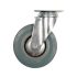 Vorel Roata industriala pivotanta, furca 75 mm 30 kg gri