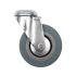 Vorel Roata industriala pivotanta, surub 50 mm 20 kg gri