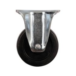 Vorel Roata industriala fixa 40 mm 20 kg negru