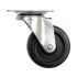 Vorel Roata industriala pivotanta 50 mm 25 kg negru