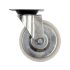 Vorel Roata industriala pivotanta 100 mm 60 kg gri