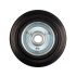 Vorel Roata industriala 125 mm negru
