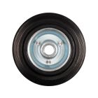 Vorel Roata industriala 160 mm negru
