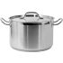 Yato Gastro Oala medie cu capac 28x18cm 11,1l inox
