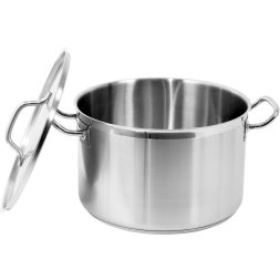 Yato Gastro Oala medie cu capac 32x20cm 16,1l inox