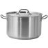Yato Gastro Oala medie cu capac 36x22cm 22,4l inox