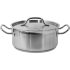 Yato Gastro Low Pots cu capac 24x11cm 5l inox