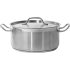 Yato Gastro Low Pots cu capac 28x13cm 8l inox