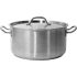 Yato Gastro Low Pots cu capac 36x18cm 18,3l inox