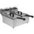 Yato Gastro Friteuza electrica, doua compartimente 2x3,5l 2x2000W