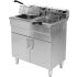 Yato Gastro Frigider electric dublu cu dulap de sine statator 2x11,5l 5000W