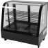 Yato Gastro Vitrina frigorifica cu afisaj, negru 100l 68x45x67cm