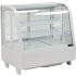 Yato Gastro Vitrina frigorifica cu afisaj, alb 100l 68x45x67cm