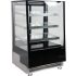 Yato Gastro Vitrina frigorifica verticala cu afisaj, negru 400l 90x80x144cm