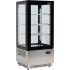 Yato Gastro Vitrina frigorifica verticala cu afisaj, negru 78l 43x39x98cm