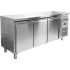 Yato Gastro Masa frigorifica cu 3 usi 339l 180x60x85-92cm