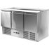 Yato Gastro Masa frigorifica cu 3 usi cu blat 368l 368l 136,5x70x87cm