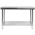 Yato Gastro Masa centrala din otel inoxidabil cu raft 140x60x85cm