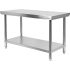 Yato Gastro Masa centrala din otel inoxidabil cu raft 150x60x85cm