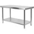 Yato Gastro Masa centrala din otel inoxidabil cu raft 160x60x85cm