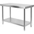 Yato Gastro Masa centrala din otel inoxidabil cu raft 100×70×85cm