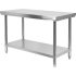 Yato Gastro Masa centrala din otel inoxidabil cu raft 140×70×85cm