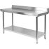 Yato Gastro Masa din otel inoxidabil cu margine spate 140x60x85cm