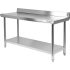 Yato Gastro Masa din otel inoxidabil cu margine spate 160x60x85cm