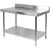 Yato Gastro Masa din otel inoxidabil cu margine spate 100x70x85cm