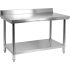 Yato Gastro Masa din otel inoxidabil cu margine spate 1500X700X850 mm