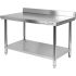 Yato Gastro Masa din otel inoxidabil cu margine spate 160x70x85cm