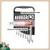 Yato Set cheie stea cu clichet 7 piese (10-19 mm)