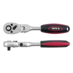 Yato Arbore de actionare cu clichet 3/8" 242 mm 72T articulat ±90°