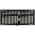 Yato Set de biti Torx 42 piese (1/2" T20-T70+RIBE)