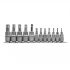 Yato Varf de bit Torx cu soclu, 37; 48 mm - 1/4; 3/8 inch - set de 12