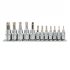 Yato Torx varf de siguranta cu mufa, 37; 48 mm - 1/4; 3/8 inch - set de 12