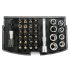 Yato Set de surubelnite si mufe 34 piese 1/4" S2 (Flat, PZ, PH, TORX)