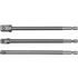 Yato Set adaptor soclu 3 piese 1/4" Hex 1/4", 3/8", 1/2" patrat CrV