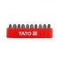 Yato Set de varfuri 10 bucati PZ3 x 25 mm