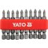 Yato Set de varfuri 10 bucati PH1 x 50 mm 21,8 Nm