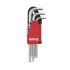 Yato Set de chei Allen cu capat sferic 9 piese 2-10 mm CrV