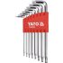 Yato Set de chei Torx cu capat sferic 8 piese T9-T40 CrV