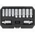 Yato Set de prize 11 piese 3/8", 1/2"