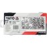 Yato Set piulite hexagonale autoblocante 146 piese M4-M12