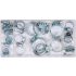 Yato Set de cleme pentru furtun 26 piese 16-40 mm
