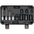 Yato Caliper socket set 11 piese 3/8", 1/2" CrV