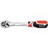 Yato Ratchet 1/2" 255 mm 72T cu tija indoita, maner moale CrV