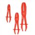 Yato Set de cleme flexibile pentru tevi 3 bucati