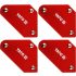 Yato Mini magnet de sudura set 4 piese 4,5kg 45-90-135°